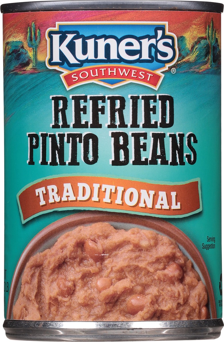 slide 3 of 5, Kuner's Southwest Refried Traditional Pinto Beans 16 oz, 
