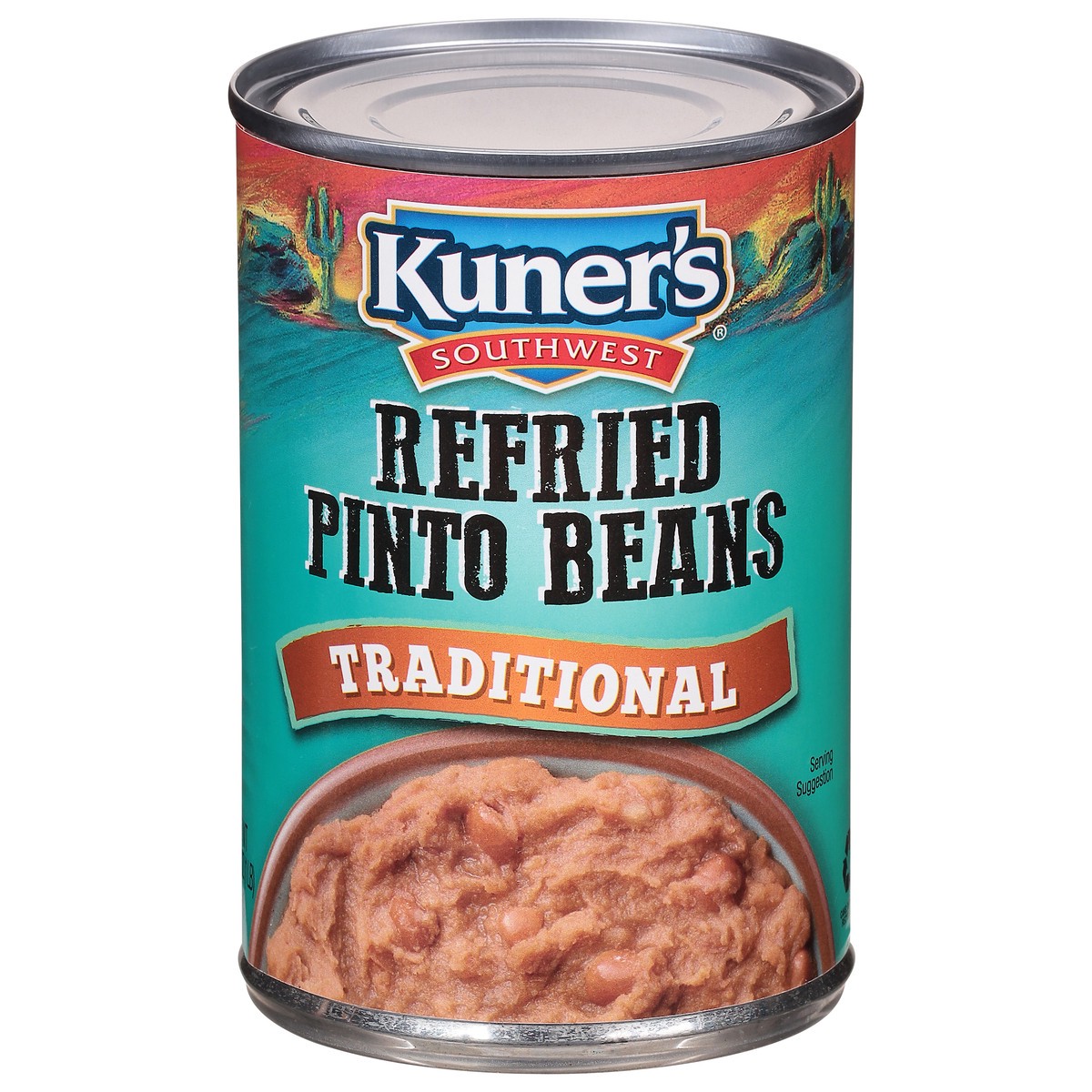slide 1 of 5, Kuner's Southwest Refried Traditional Pinto Beans 16 oz, 