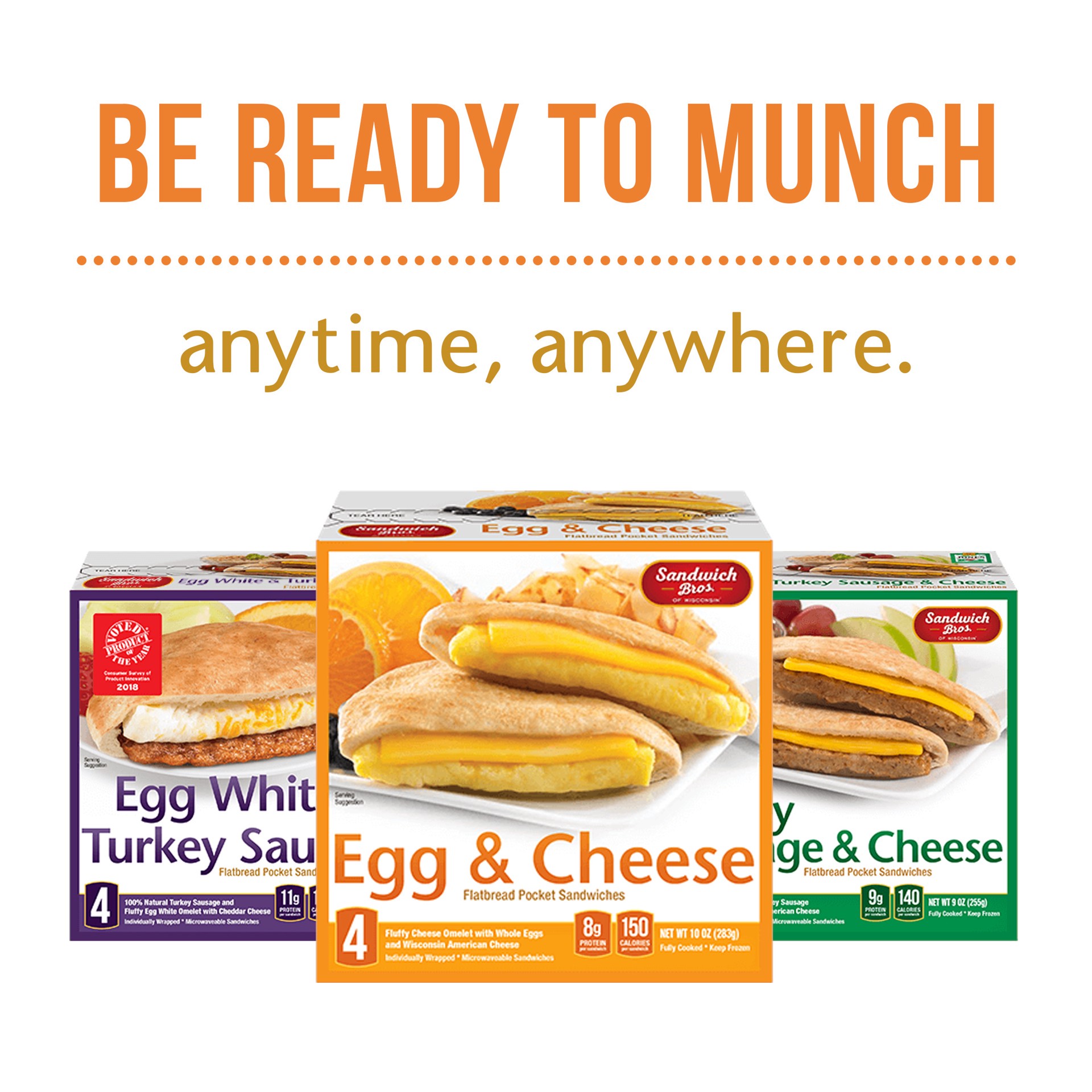 slide 2 of 5, Sandwich Bros. Sandwich Bros Chicken Melt, Frozen Pita Pocket Sandwiches, Frozen Meal, 14 Count, 35 oz, 35 oz