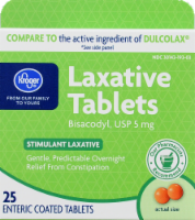 slide 1 of 1, Kroger Laxative Tablets, 25 ct