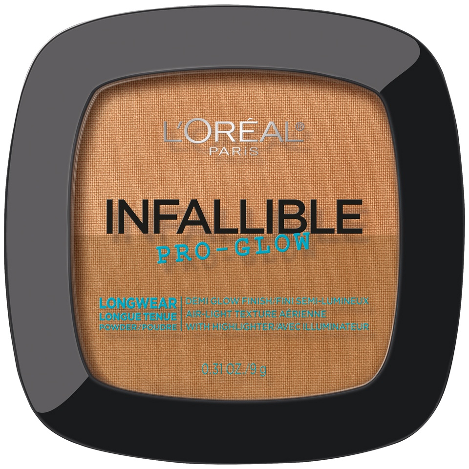 slide 1 of 3, Loral Paris Infallible Pro Glow Pressed Powder Creme Cafe, 0.31 oz