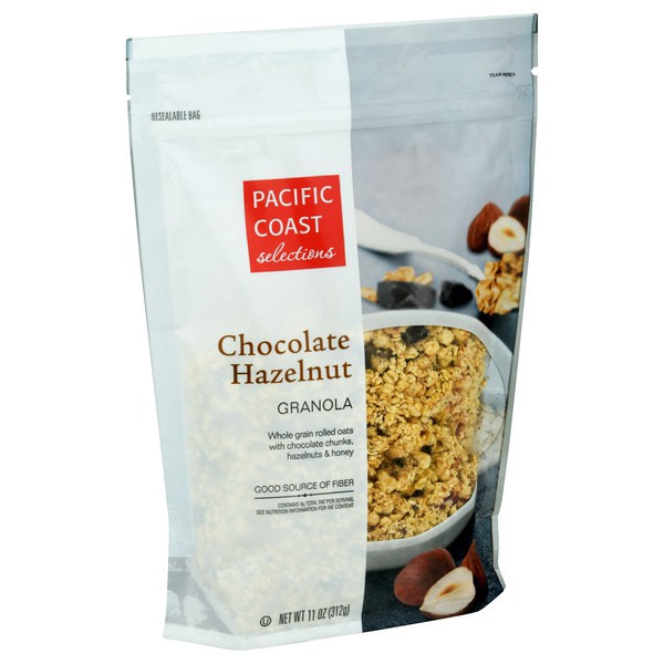 slide 1 of 1, Pacific Coast Selections Chocolate Hazelnut Granola 11 oz, 11 oz