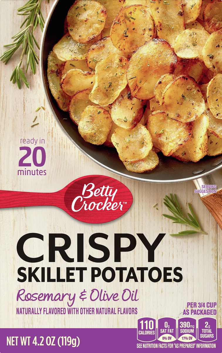 slide 8 of 12, Betty Crocker Crispy Rosemary & Olive Oil Skillet Potatoes 4.2 oz, 4.2 oz