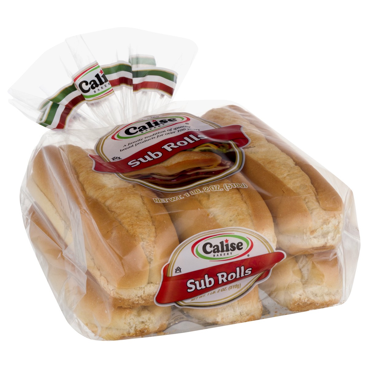 slide 2 of 10, Calise Bakery Sub Rolls, 6 ct; 18 oz