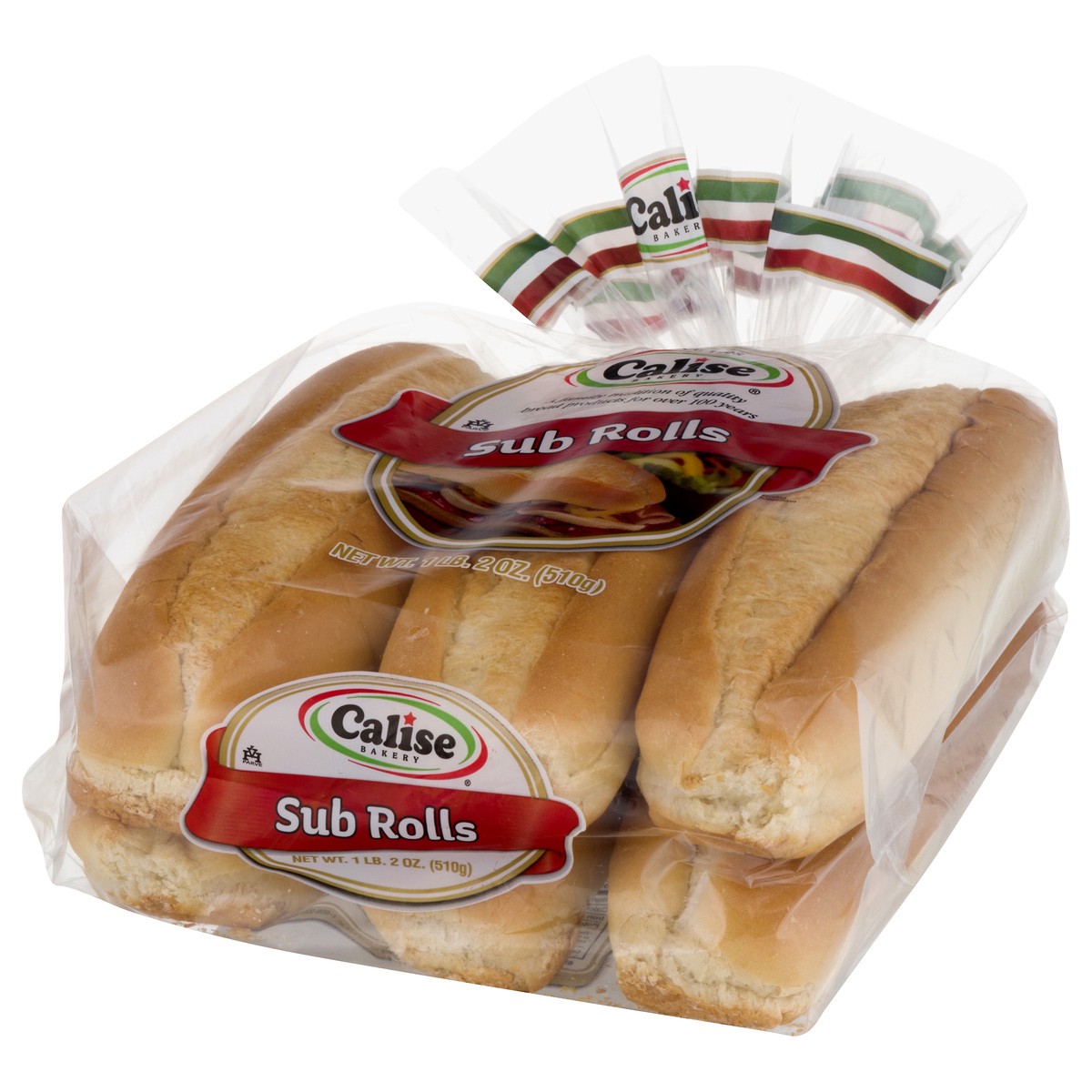 slide 3 of 10, Calise Bakery Sub Rolls, 6 ct; 18 oz