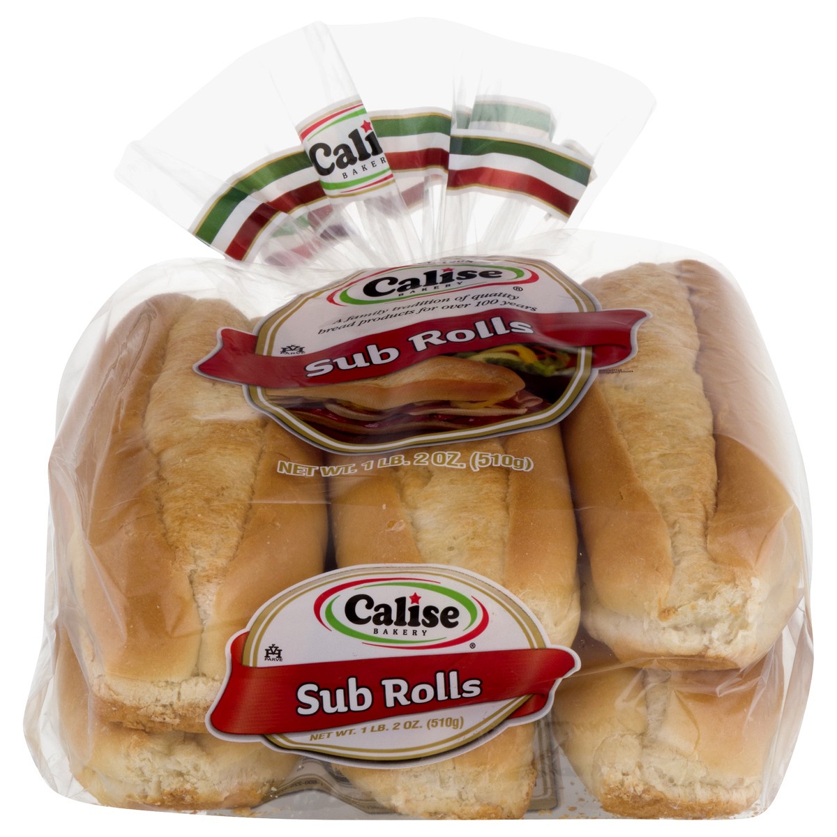 slide 1 of 10, Calise Bakery Sub Rolls, 6 ct; 18 oz