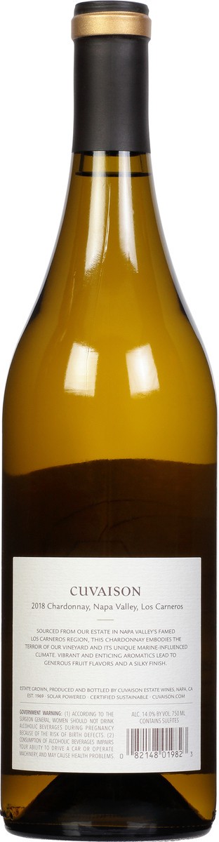 slide 5 of 9, Cuvaison Chardonnay, 750 ml