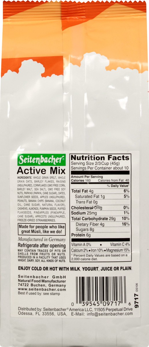 slide 6 of 13, Seitenbacher Cereal 1 lb, 16 oz