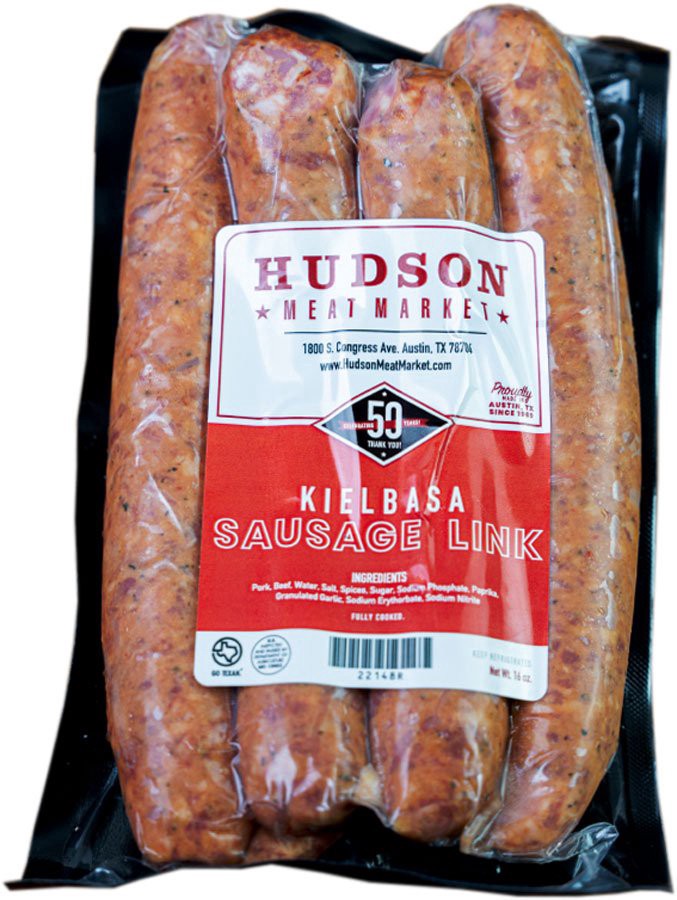 slide 1 of 1, Hudson Meat Market Kielbasa Sausage Link, 16 oz