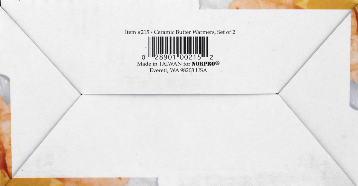 slide 3 of 11, Norpro Ceramic Butter Warmers 2 ea, 2 ct