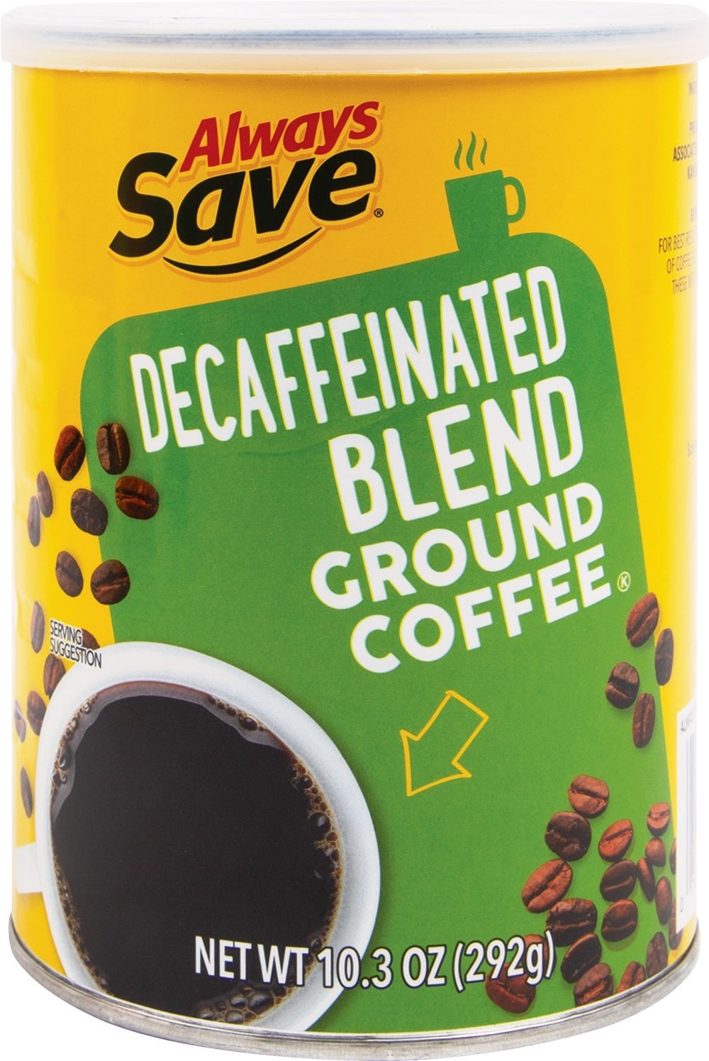 slide 1 of 1, Always Save Decaf Coffee - 10.3 oz, 10.3 oz