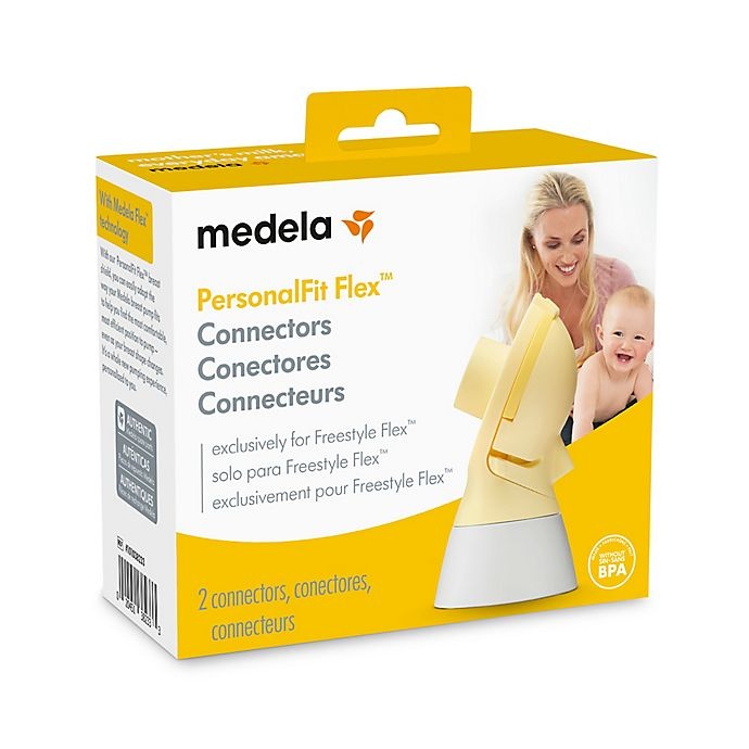 slide 2 of 3, Medela PersonalFit Flex Connectors, 2 ct