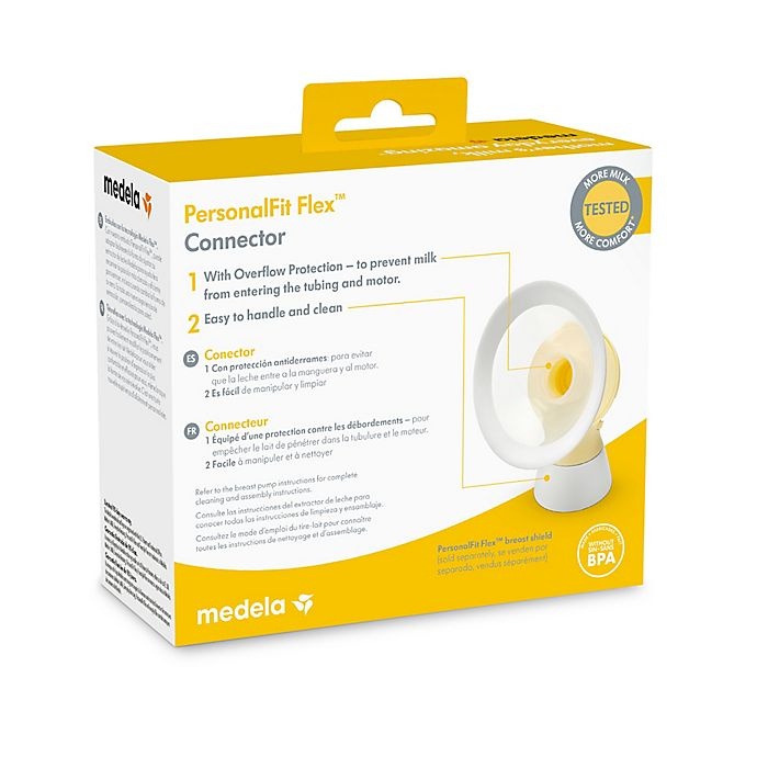 slide 3 of 3, Medela PersonalFit Flex Connectors, 2 ct