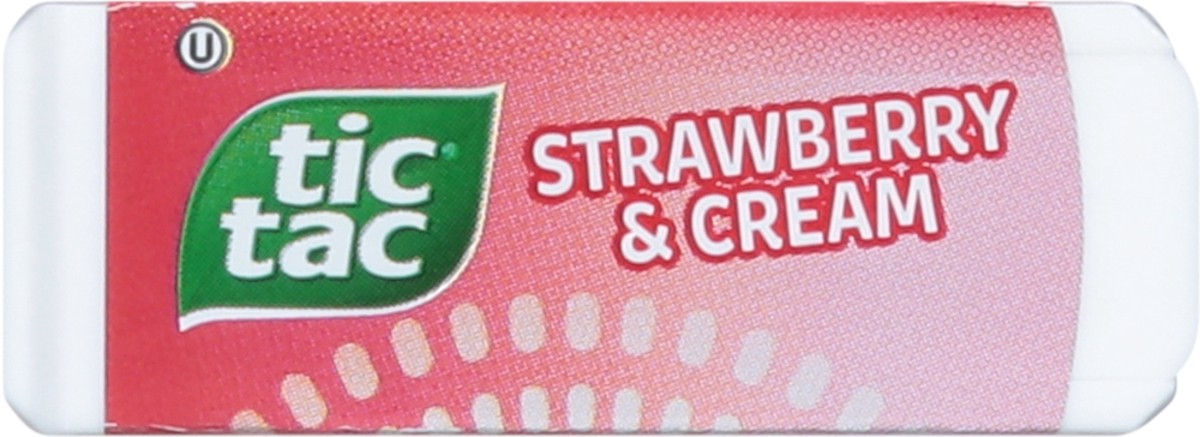 slide 5 of 9, Tic Tac Strawberry & Cream Mints 1 oz, 1 oz