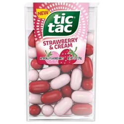 Tic Tac Strawberry & Cream Mints 1 oz