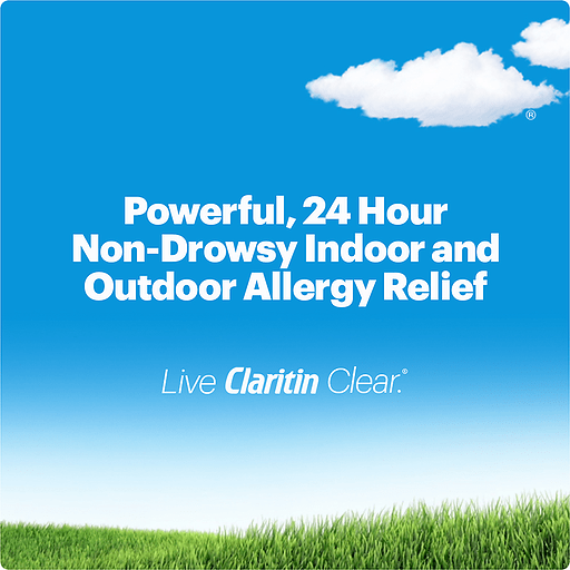 slide 4 of 13, Claritin 24 Hour Non-Drowsy Indoor & Outdoor Allergies Tablets Antihistamine, 10 ct; 10 mg