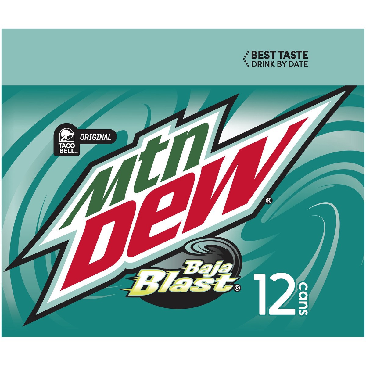 slide 9 of 9, Mountain Dew Baja Blast - 12 ct, 12 ct