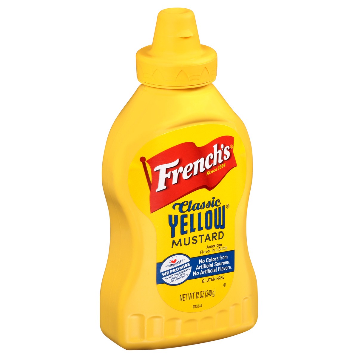 slide 3 of 13, French's Classic Yellow Mustard Table Top Squeeze Bottle, 12 oz, 12 oz