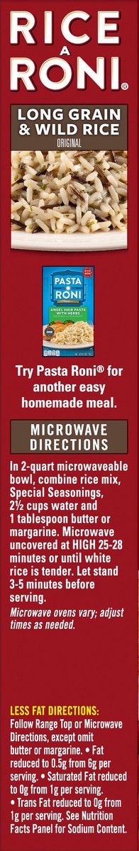 slide 2 of 5, Rice-A-Roni Long Grain & Wild Rice, 4.3 oz