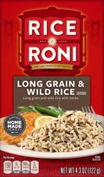 Rice-Roni Long Grain & Wild Rice, Original - 4.3 oz