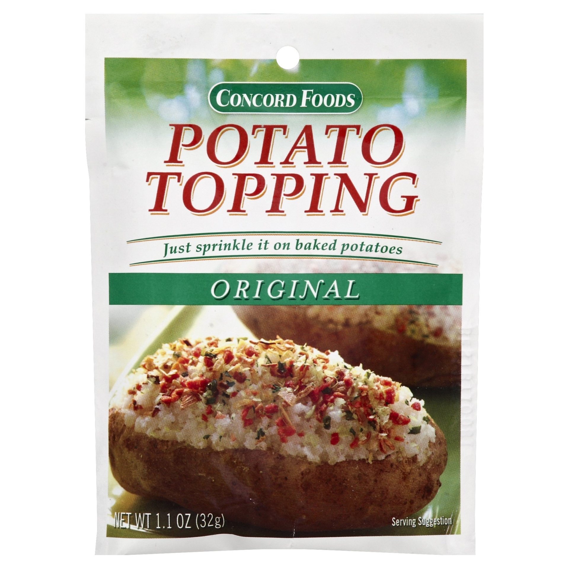 slide 1 of 1, Concord Foods Original Potato Topping, 1.1 oz