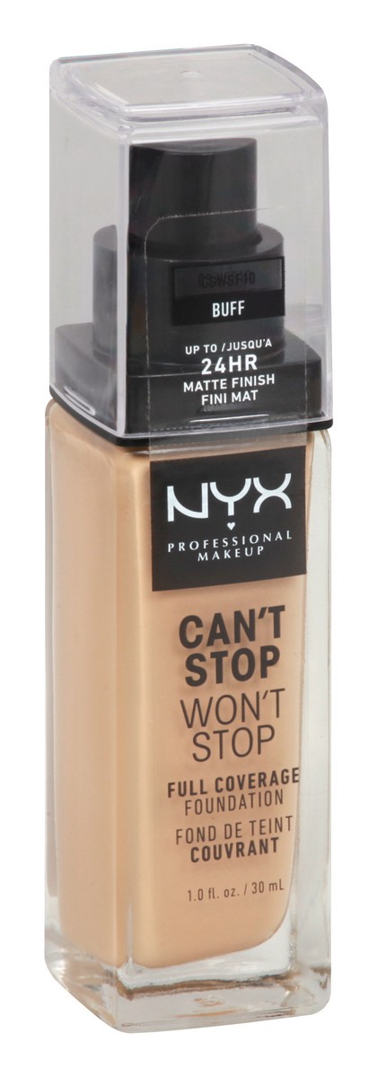 slide 4 of 9, NYX Professional Makeup Full Coverage Foundation 1 oz, 1 oz