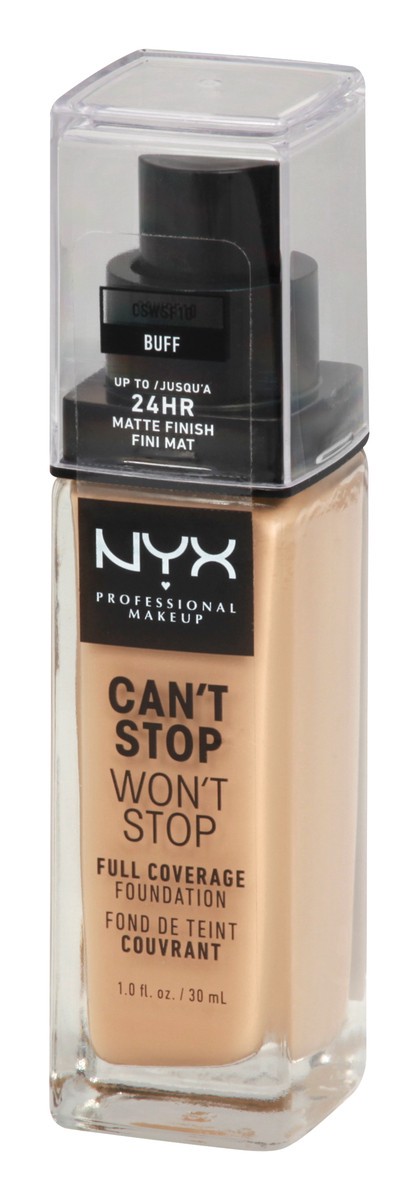 slide 5 of 9, NYX Professional Makeup Full Coverage Foundation 1 oz, 1 oz