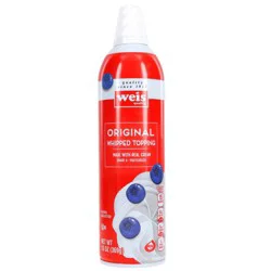 Weis Quality Light Aerosol Whipped Topping