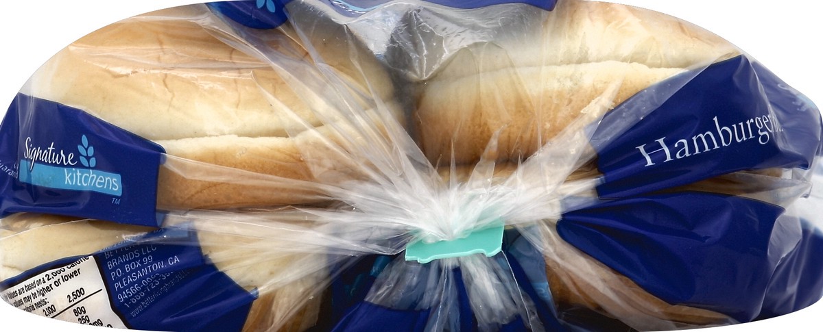 slide 5 of 6, Signature Hamburger Buns 8 ea, 12 oz