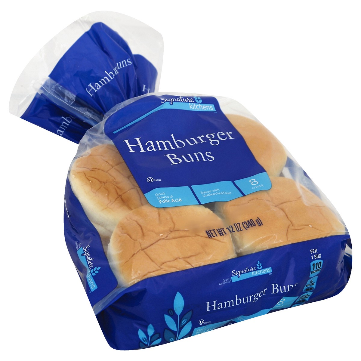slide 6 of 6, Signature Hamburger Buns 8 ea, 12 oz