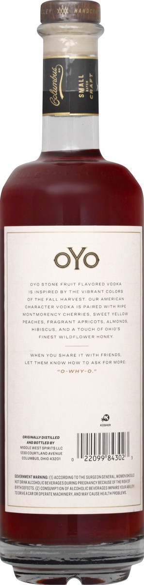 slide 7 of 9, OYO Vodka 750 ml, 750 ml
