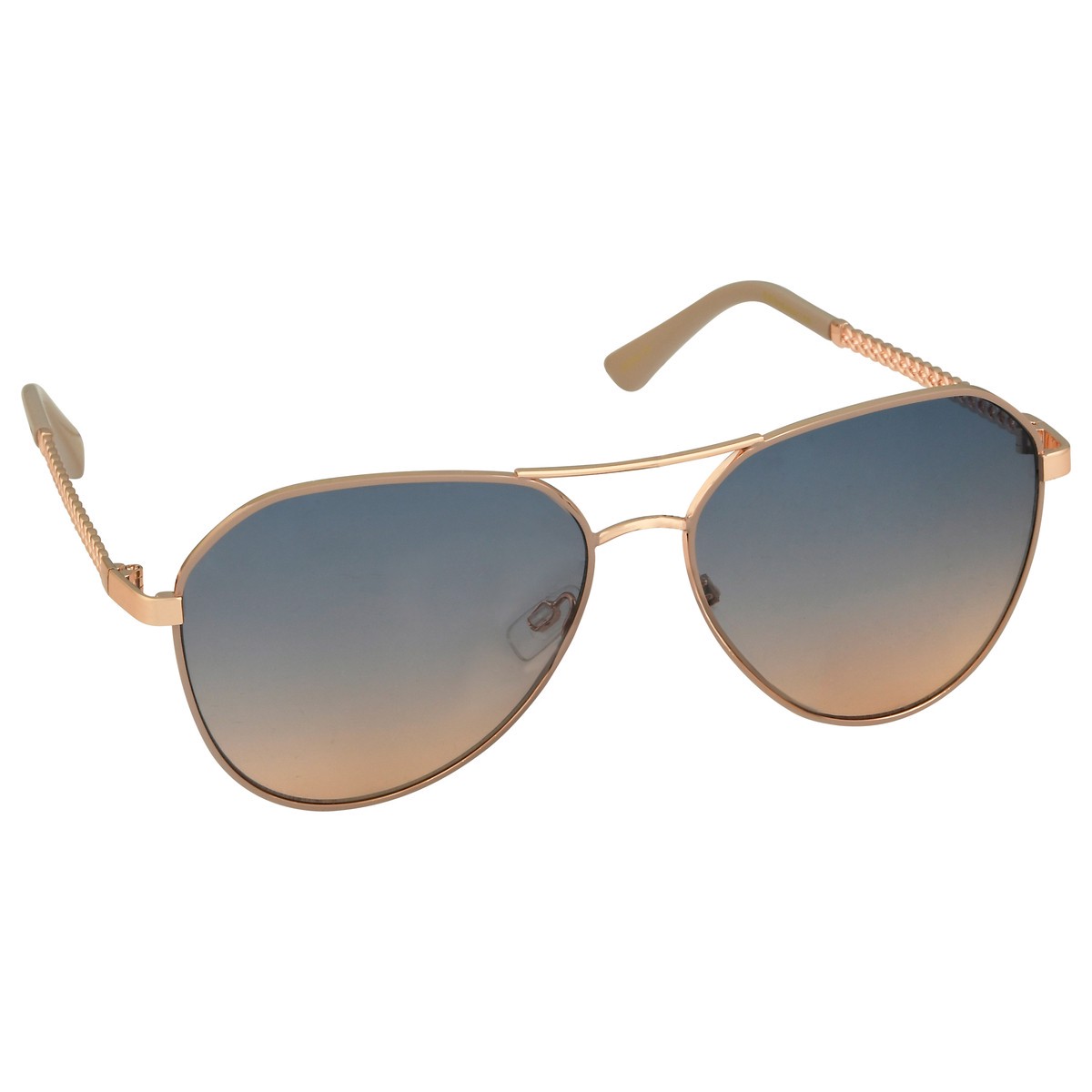 slide 6 of 9, VK Couture Aviator with Link Temple Sunglasses 1 ea, 1 ct