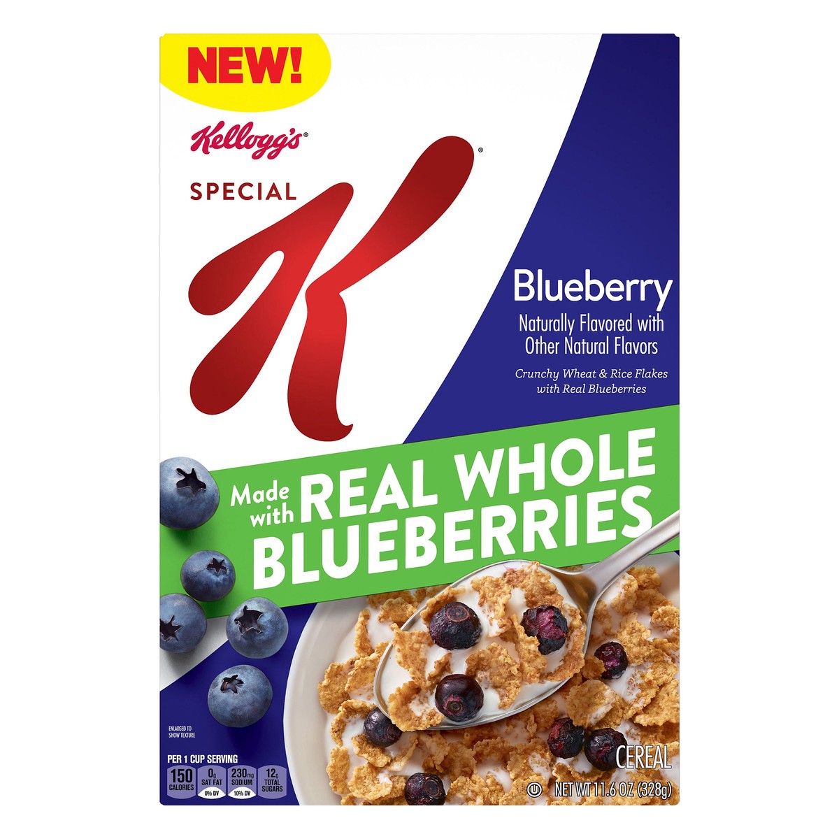 slide 1 of 7, Special K Blueberry Cereal 11.6 oz, 11.6 oz