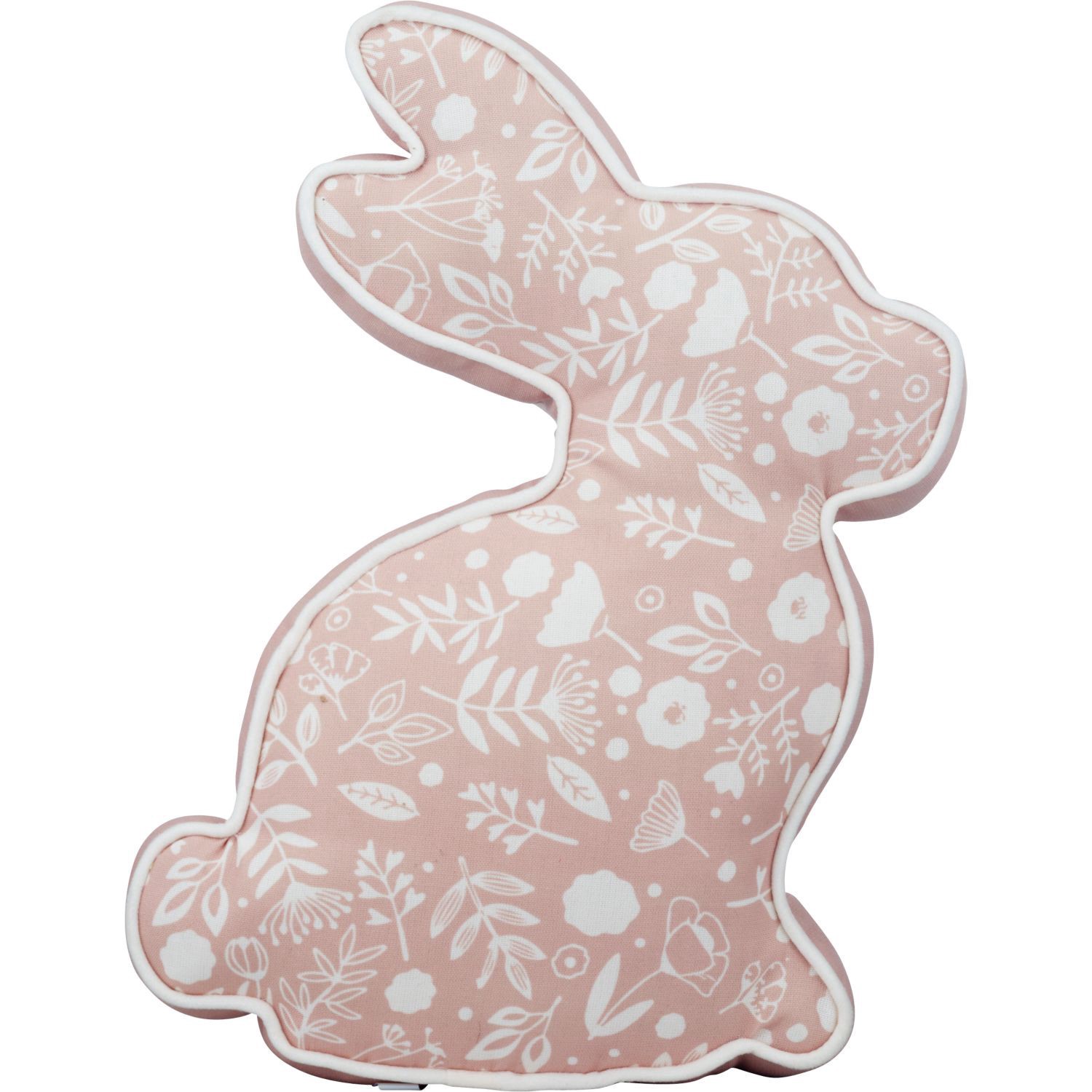 slide 1 of 1, COTTONDALE Bunny Shape Pillow Printed Plants, 1 ct