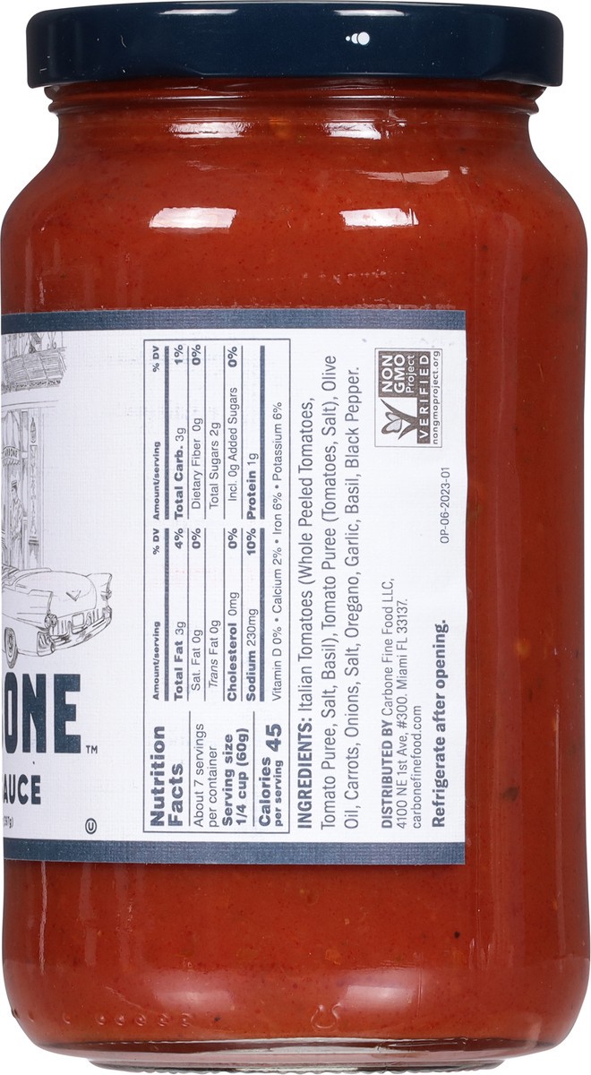 slide 11 of 13, Carbone Pizza Sauce 14 oz, 14 oz