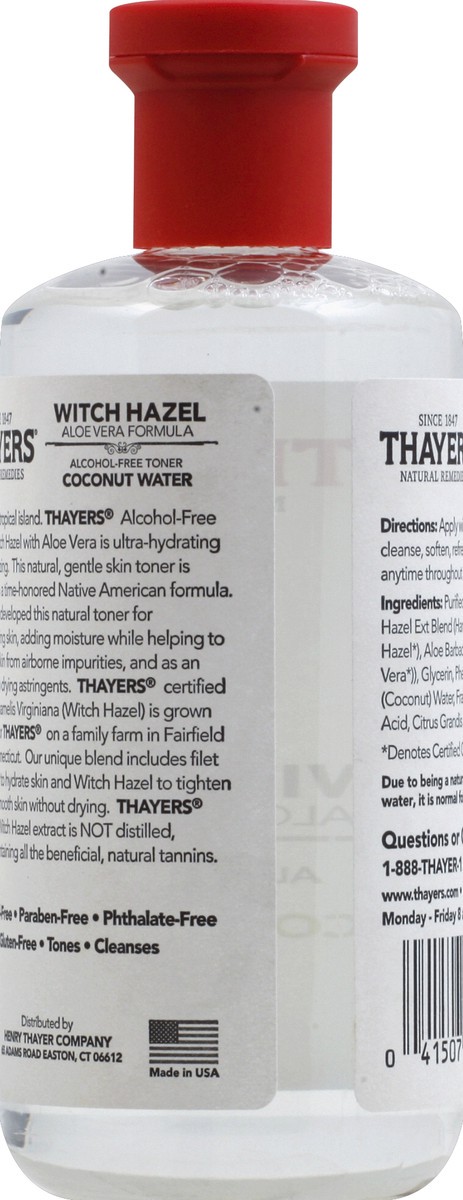 slide 4 of 8, Thayers Toner 12 oz, 12 oz