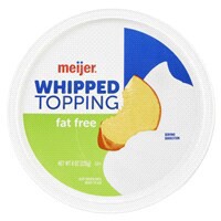 slide 2 of 17, Meijer Whipped Topping Fat Free, 8 oz