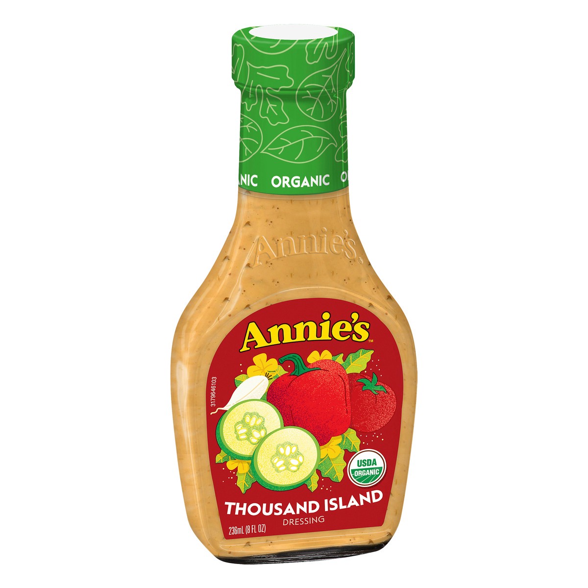 slide 6 of 10, Annie's Organic Thousand Island Salad Dressing, Non-GMO, 8 fl. oz., 8 fl oz