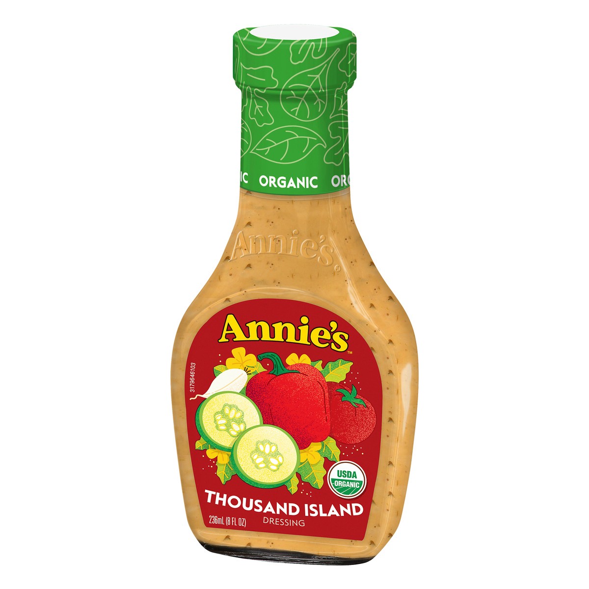 slide 9 of 10, Annie's Organic Thousand Island Salad Dressing, Non-GMO, 8 fl. oz., 8 fl oz