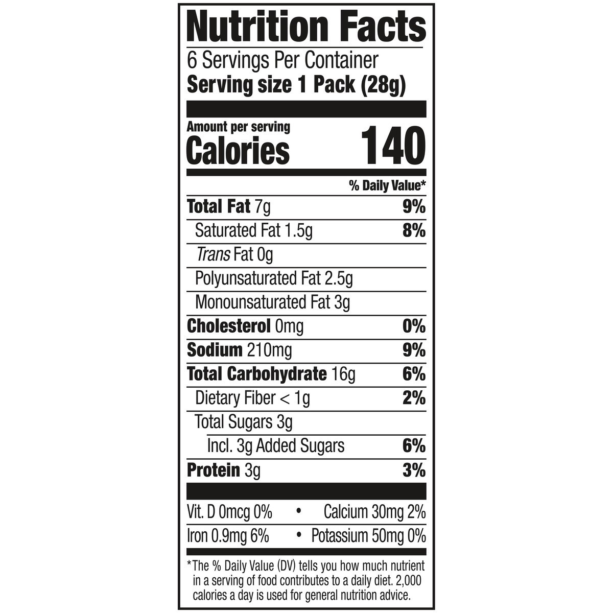 slide 6 of 11, Lance Sandwich Crackers, ToastChee Peanut Butter, 6 Individually Wrapped Packs, 4 Sandwiches Each, 6.1 oz