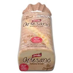 Sara Lee Artesano Original Bread, 20 oz