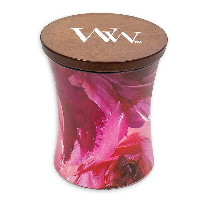 slide 1 of 1, WoodWick Red Currant & Cedar Artisan Hourglass Candle, 1 ct