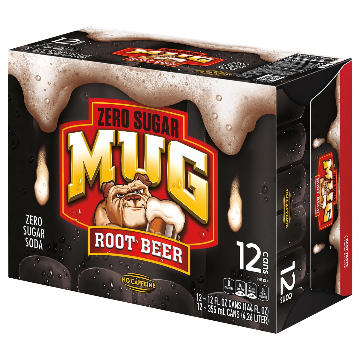 slide 9 of 11, Mug Diet Mug Soda Root Bee , (3x4) - 12 ct, 12 ct