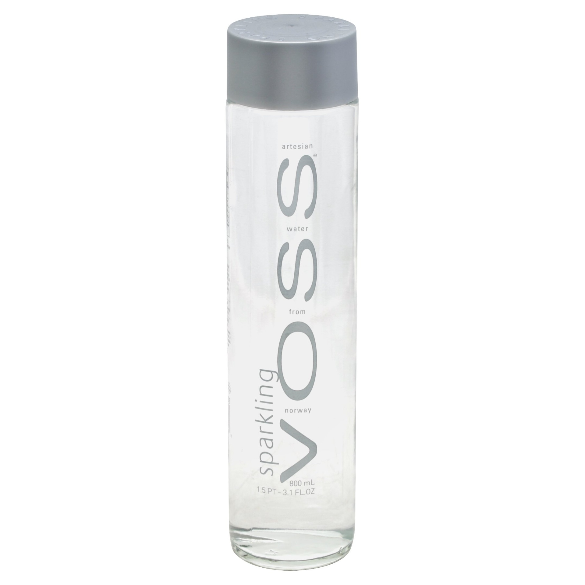 slide 1 of 1, Voss Artesian Water From Norway Sparkling, 800 ml