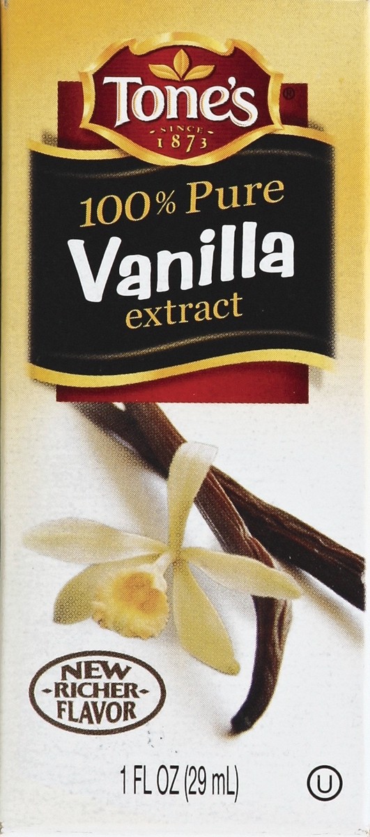 slide 2 of 4, Tone's Vanilla Extract, 1 fl oz