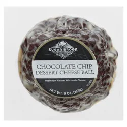 Sugar Brook Dessert Chocolate Chip Cheese Ball - 9 oz