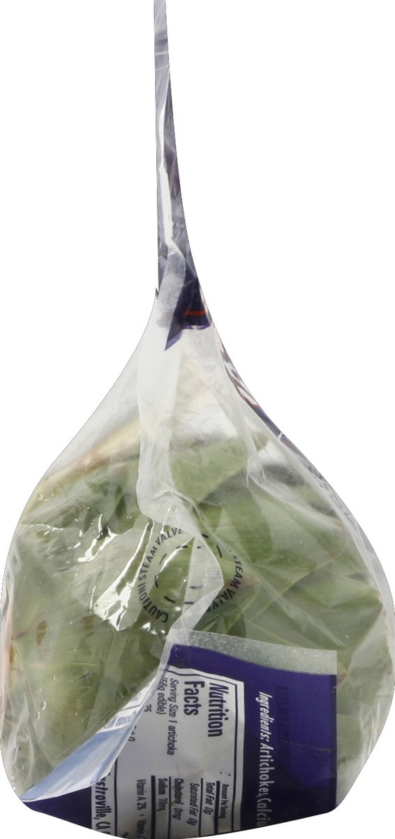 slide 3 of 5, Ocean Mist Farms Artichokes, Microwavable, 2 ct