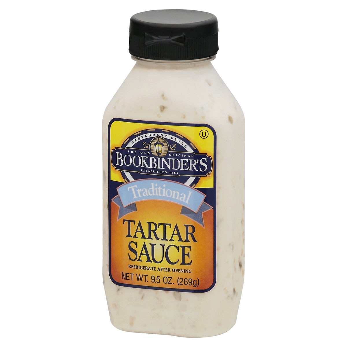 slide 3 of 9, Bookbinder's Tartar Sauce, 9.5 oz