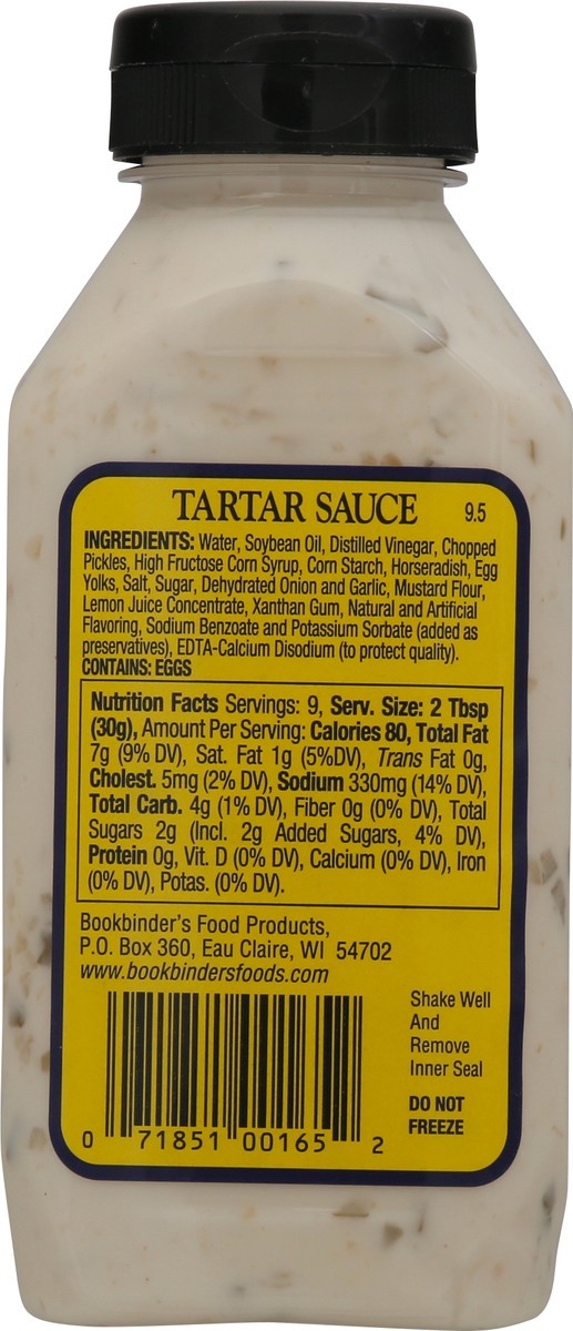 slide 5 of 9, Bookbinder's Tartar Sauce, 9.5 oz