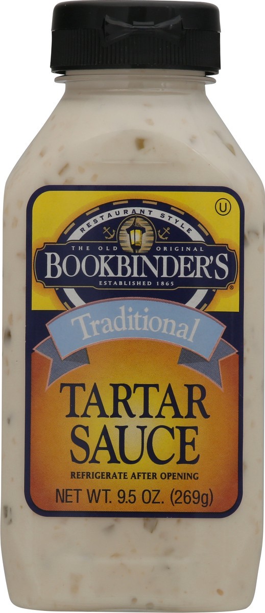 slide 8 of 9, Bookbinder's Tartar Sauce, 9.5 oz